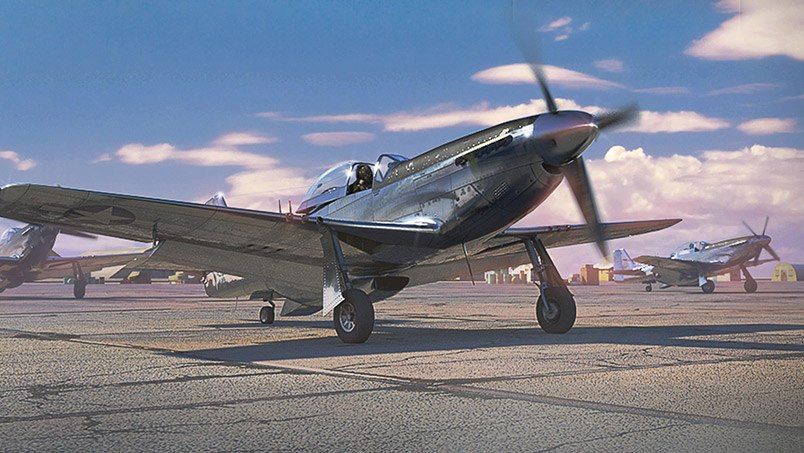 Купить Премиум Танк P-51D-20 "Мустанг" для War Thunder | Вар Тандер