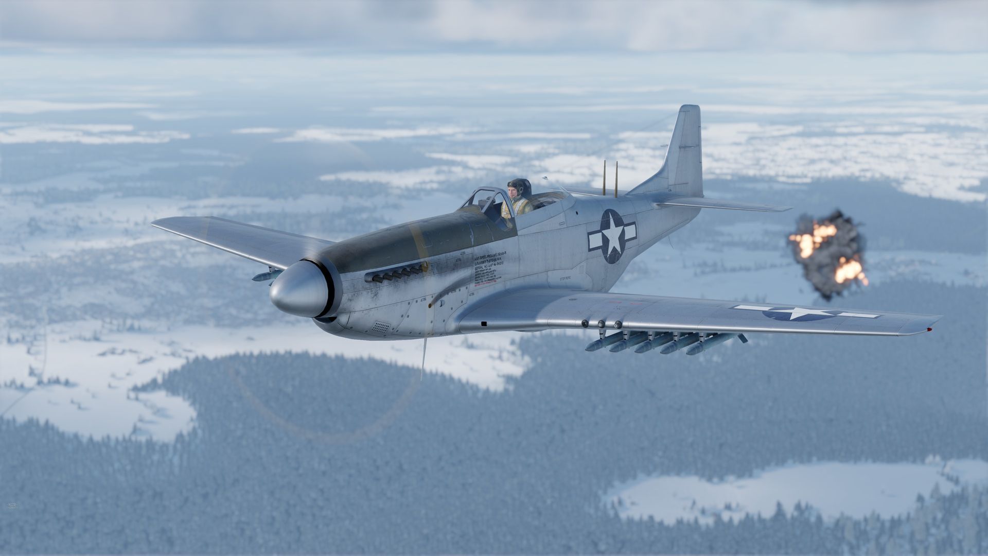 Купить Премиум Танк P-51D-20 "Мустанг" для War Thunder | Вар Тандер