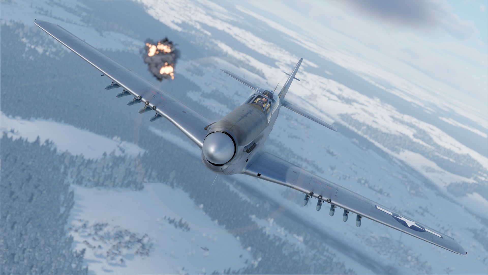 Купить Премиум Танк P-51D-20 "Мустанг" для War Thunder | Вар Тандер