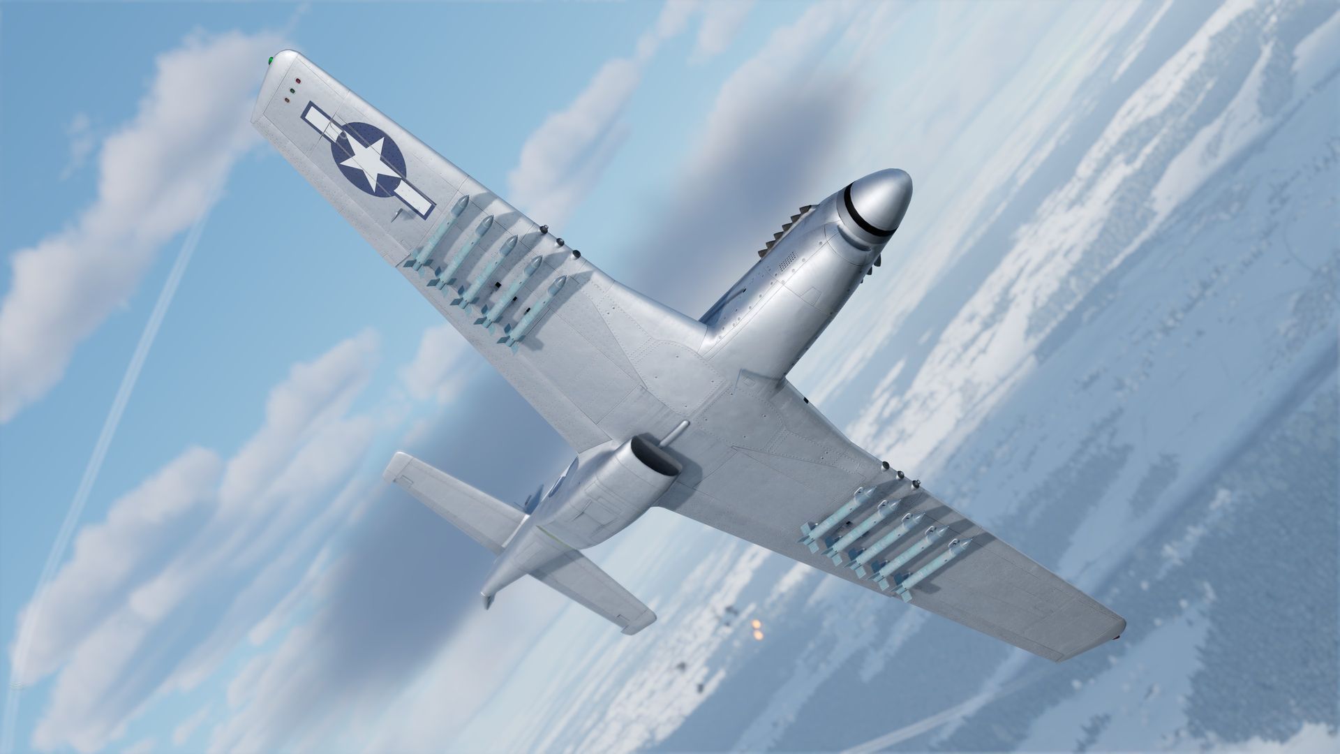 Купить Премиум Танк P-51D-20 "Мустанг" для War Thunder | Вар Тандер