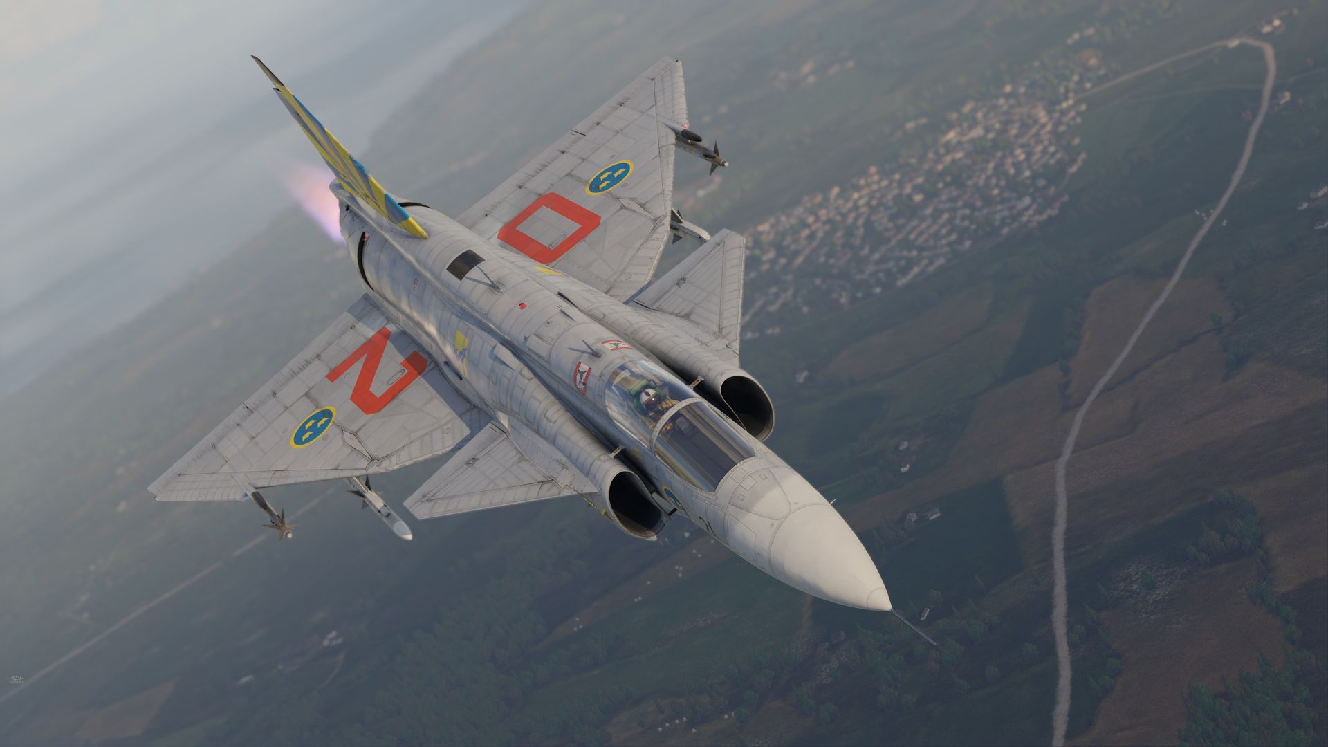 Купить Премиум Танк Saab JA 37DI Viggen F21 для War Thunder | Вар Тандер