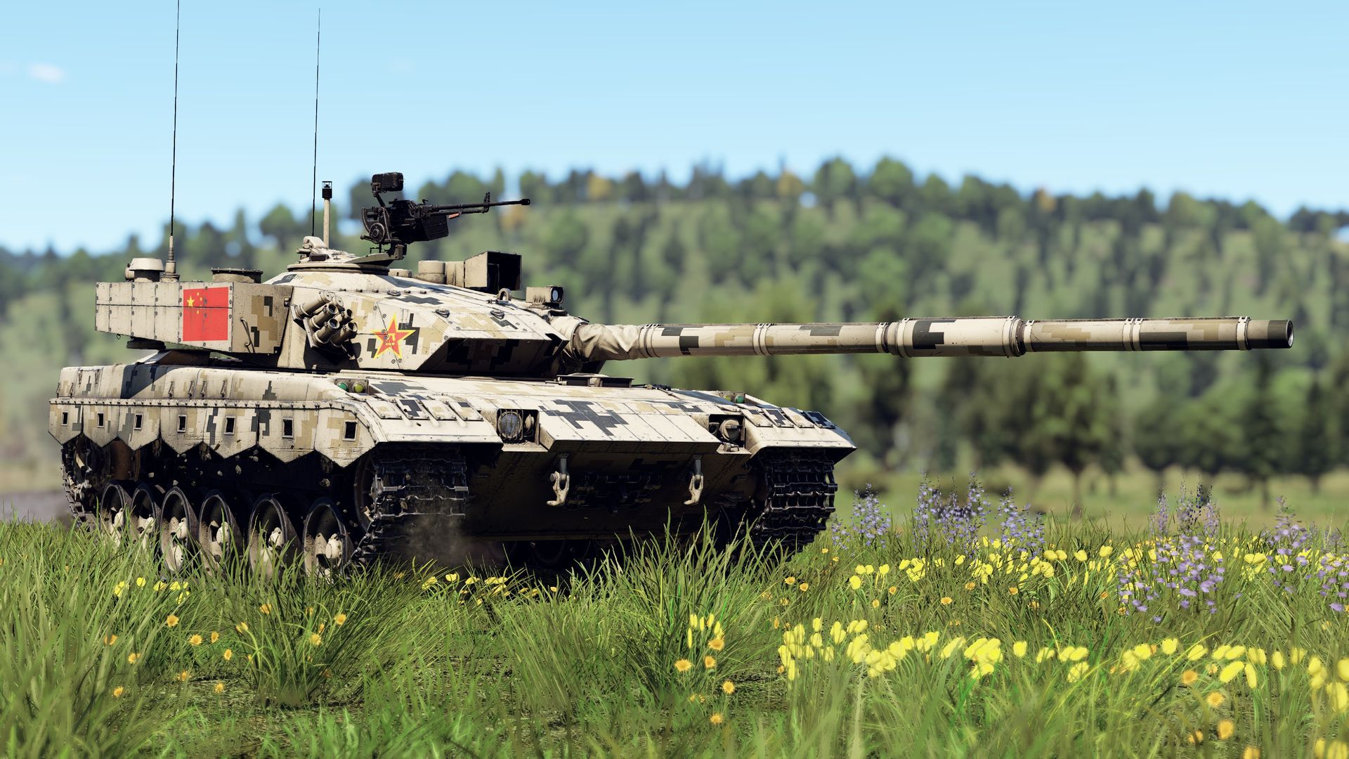 Купить Премиум Танк ZTZ96B для War Thunder | Вар Тандер